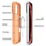 Dux Ducis iPhone 17 Pro/iPhone 18 Pro Deksel Yind Series MagSafe Oransje