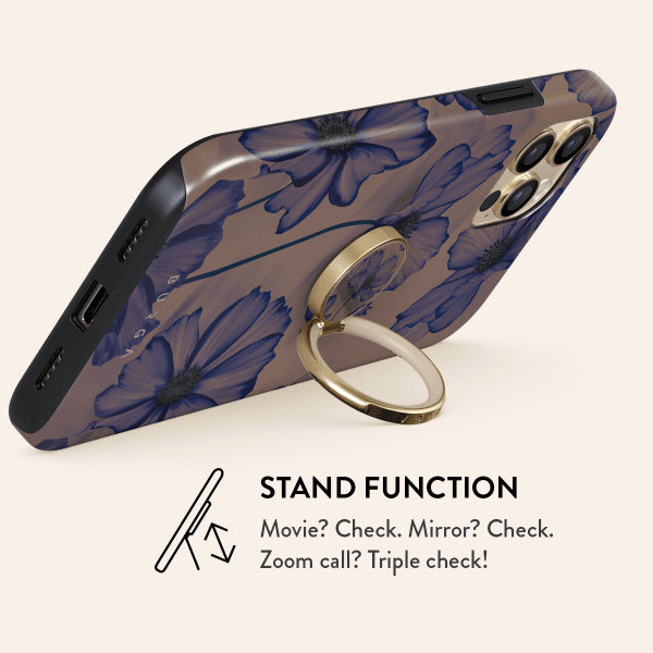 Burga Holder Telefon Ring Velvet Night