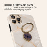 Burga Holder Telefon Ring Velvet Night