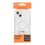 iPhone 13/iPhone 14 Deksel Ring Stand MagSafe Transparent