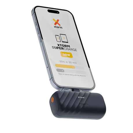 Xtorm Mini Powerbank Go2 PowerShot 5000 mAh USB-C 20W Blå