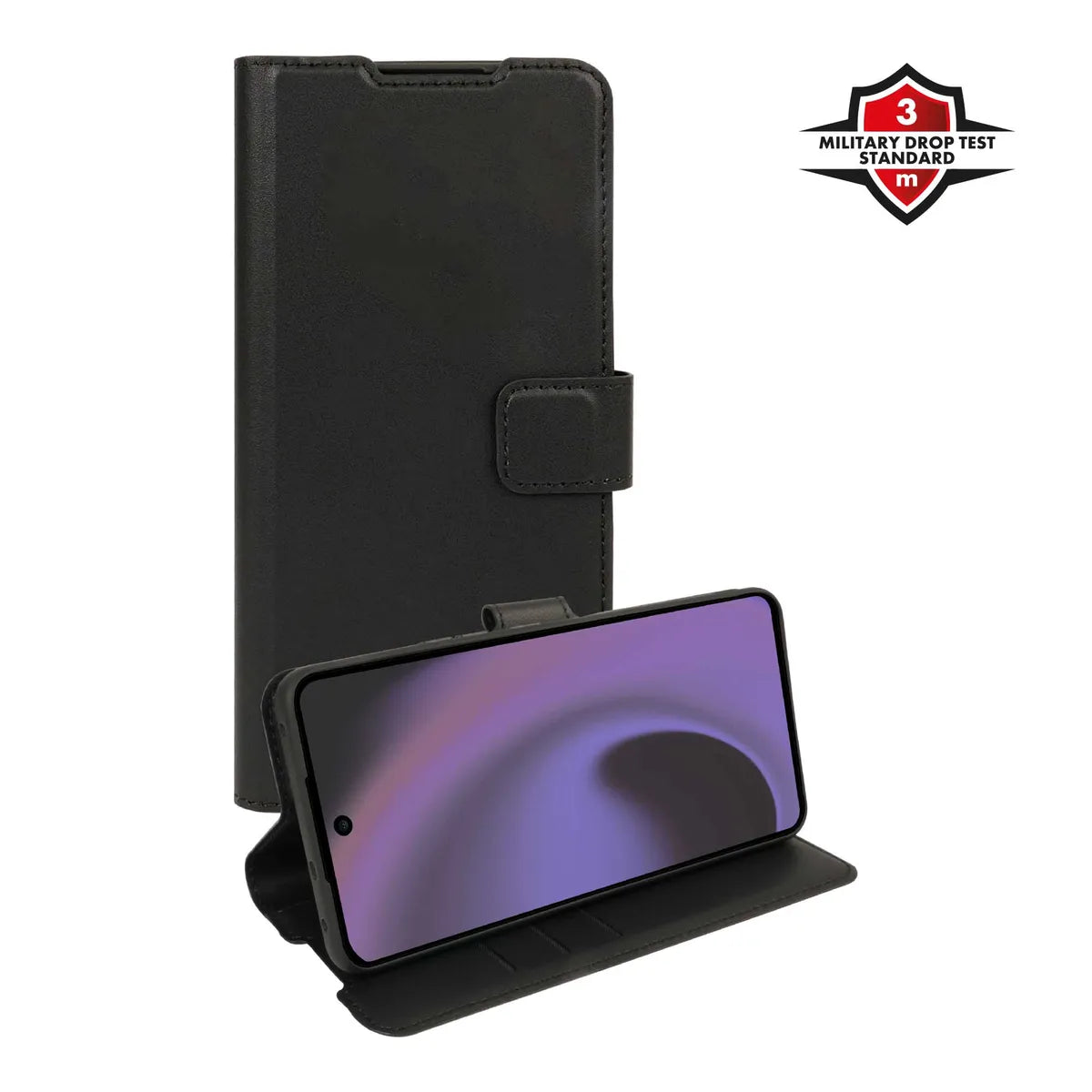 X2O Realme 16 Pro Plus Etui Classic Wallet Svart