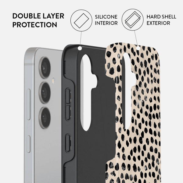 Burga Samsung Galaxy S24 Deksel Tough Almond Latte