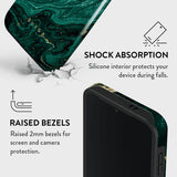 Burga Samsung Galaxy S24 FE Deksel Tough Emerald Pool