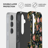 Burga Samsung Galaxy S24 FE Deksel Tough Bloomy Garden