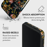 Burga Samsung Galaxy S24 FE Deksel Tough Bloomy Garden