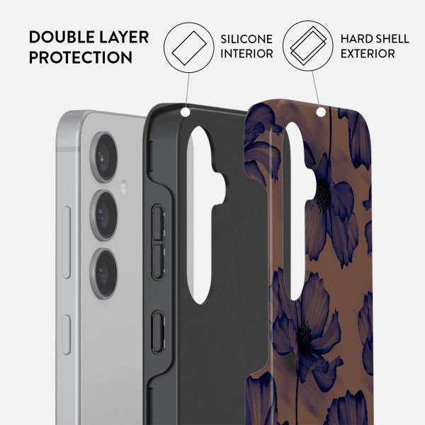 Burga Samsung Galaxy S24 FE Deksel Tough Velvet Night