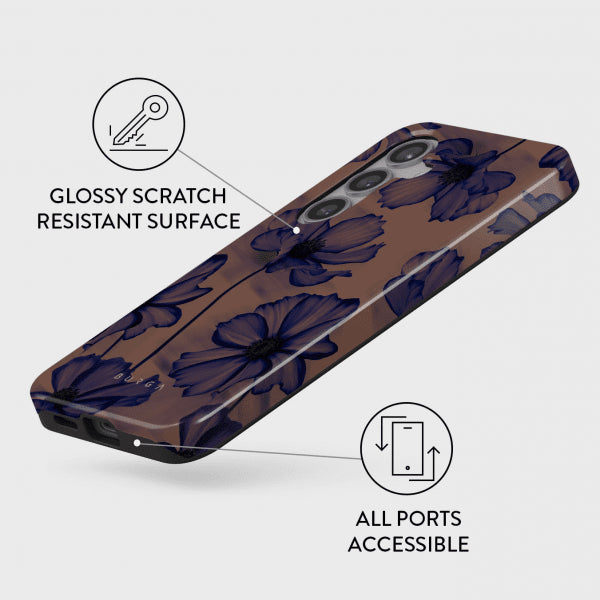 Burga Samsung Galaxy S24 Deksel Tough Velvet Night