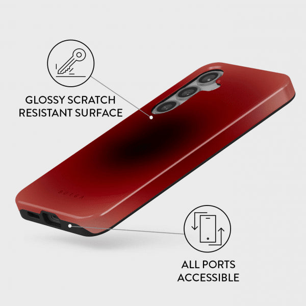 Burga Samsung Galaxy S24 Deksel Tough No Talking