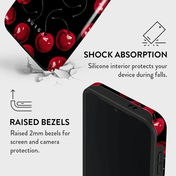 Burga Samsung Galaxy S24 Deksel Tough Cherrybomb