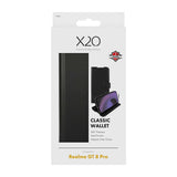 X2O Realme GT 8 Pro Etui Classic Wallet Svart