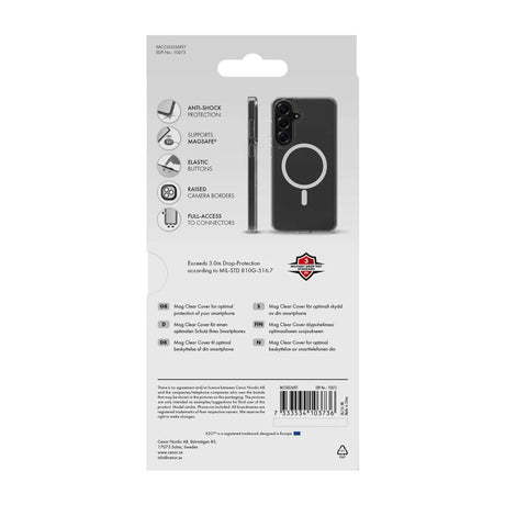 X2O Samsung Galaxy S26 FE Deksel Mag Clear Klar