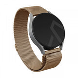 Burga Samsung Galaxy Watch 22mm Armbånd Metal Mesh Gull
