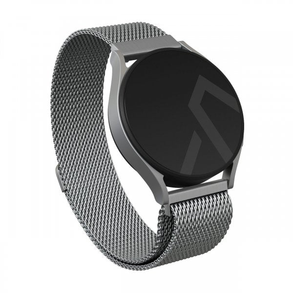 Burga Samsung Galaxy Watch 20mm Armbånd Metal Mesh Sølv
