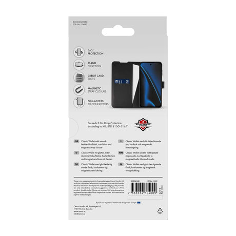 X2O Samsung Galaxy A16 Etui Classic Wallet Svart