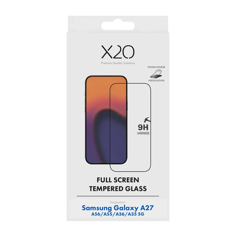 X2O Samsung Galaxy A27/A56/A55/A36/A35 Skjermbeskytter Full Screen