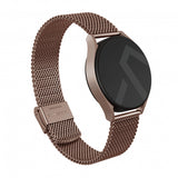 Burga Samsung Galaxy Watch 20mm Armbånd Mesh Elegance Rosegull