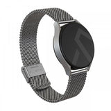 Burga Samsung Galaxy Watch 20mm Armbånd Mesh Elegance Sølv