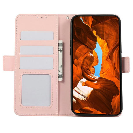 ABEEL Google Pixel 11/Pixel 11 Pro Etui RFID-beskyttelse Rosa