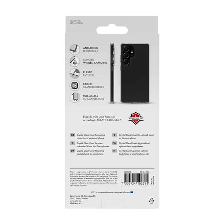 X2O Samsung Galaxy S25 Ultra Deksel Crystal Clear Klar