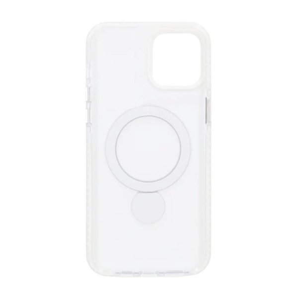 iPhone 15 Deksel Ring Stand MagSafe Transparent