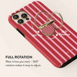 Burga Holder Telefon Ring Strawberry Jam