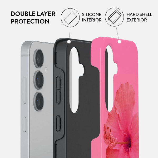 Burga Samsung Galaxy S24 Deksel Tough Island Girl
