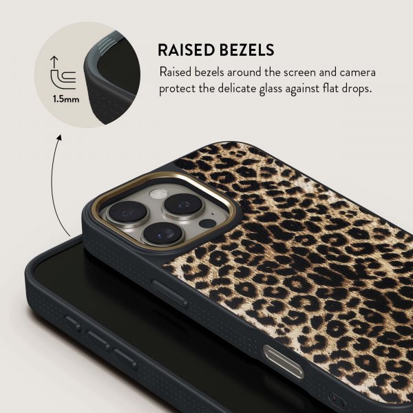 Burga iPhone 16 Deksel Elite Dark MagSafe Player
