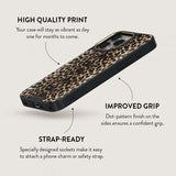 Burga iPhone 16 Pro Deksel Elite Dark MagSafe Player