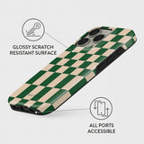 Burga iPhone 15 Deksel Tough Ivy League