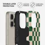 Burga iPhone 15 Pro Deksel Tough MagSafe Ivy League