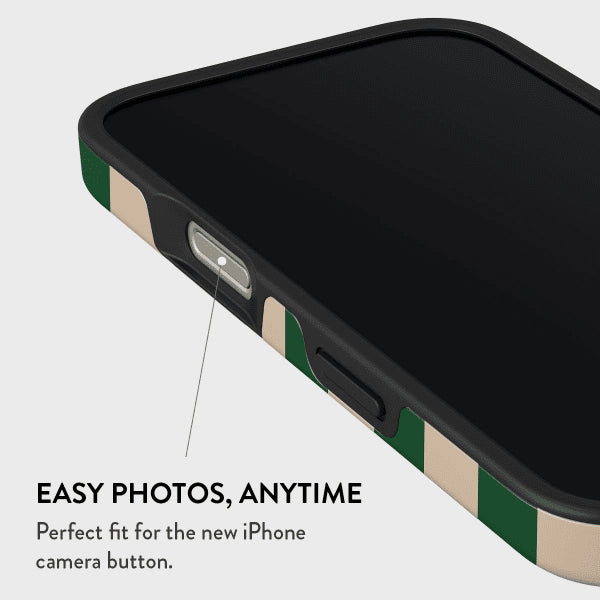 Burga iPhone 15 Pro Deksel Tough MagSafe Ivy League