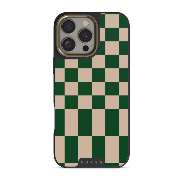 Burga iPhone 15 Pro Deksel Elite Dark MagSafe Ivy League
