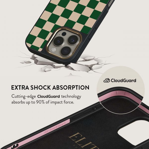 Burga iPhone 16 Pro Max Deksel Elite Dark MagSafe Ivy League