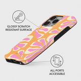 Burga iPhone 15 Deksel Tough MagSafe Aloha