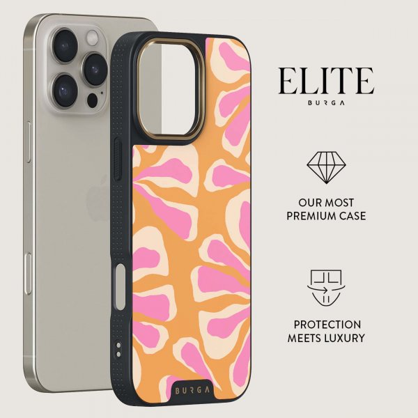 Burga iPhone 14 Deksel Elite Dark MagSafe Aloha