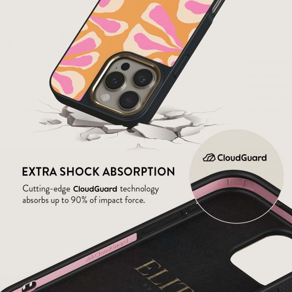 Burga iPhone 15 Pro Max Deksel Elite Dark MagSafe Aloha