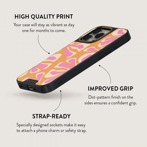 Burga iPhone 15 Deksel Elite Dark MagSafe Aloha
