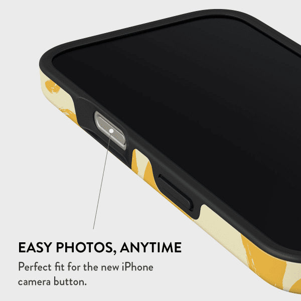 Burga iPhone 15 Plus Deksel Tough MagSafe Lemon Tart