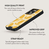 Burga iPhone 15 Deksel Elite Dark MagSafe Lemon Tart