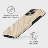 Burga iPhone 15 Deksel Tough MagSafe Full Glam