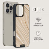 Burga iPhone 15 Deksel Elite Dark MagSafe Full Glam