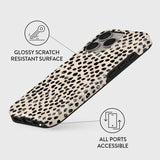 Burga iPhone 16 Deksel Tough Almond Latte