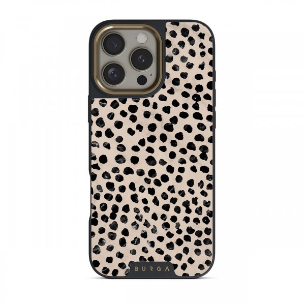 Burga iPhone 14 Deksel Elite Dark MagSafe Almond Latte
