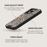 Burga iPhone 14 Deksel Elite Dark MagSafe Almond Latte