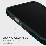 Burga iPhone 15 Deksel Tough Emerald Pool