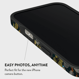 Burga iPhone 16 Pro Max Deksel Tough MagSafe Bloomy Garden