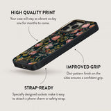 Burga iPhone 16 Pro Max Deksel Elite Dark MagSafe Bloomy Garden