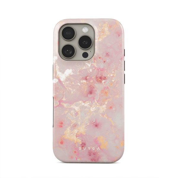 Burga iPhone 16 Pro Deksel Tough MagSafe Golden Coral