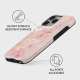 Burga iPhone 15 Pro Max Deksel Tough MagSafe Golden Coral
